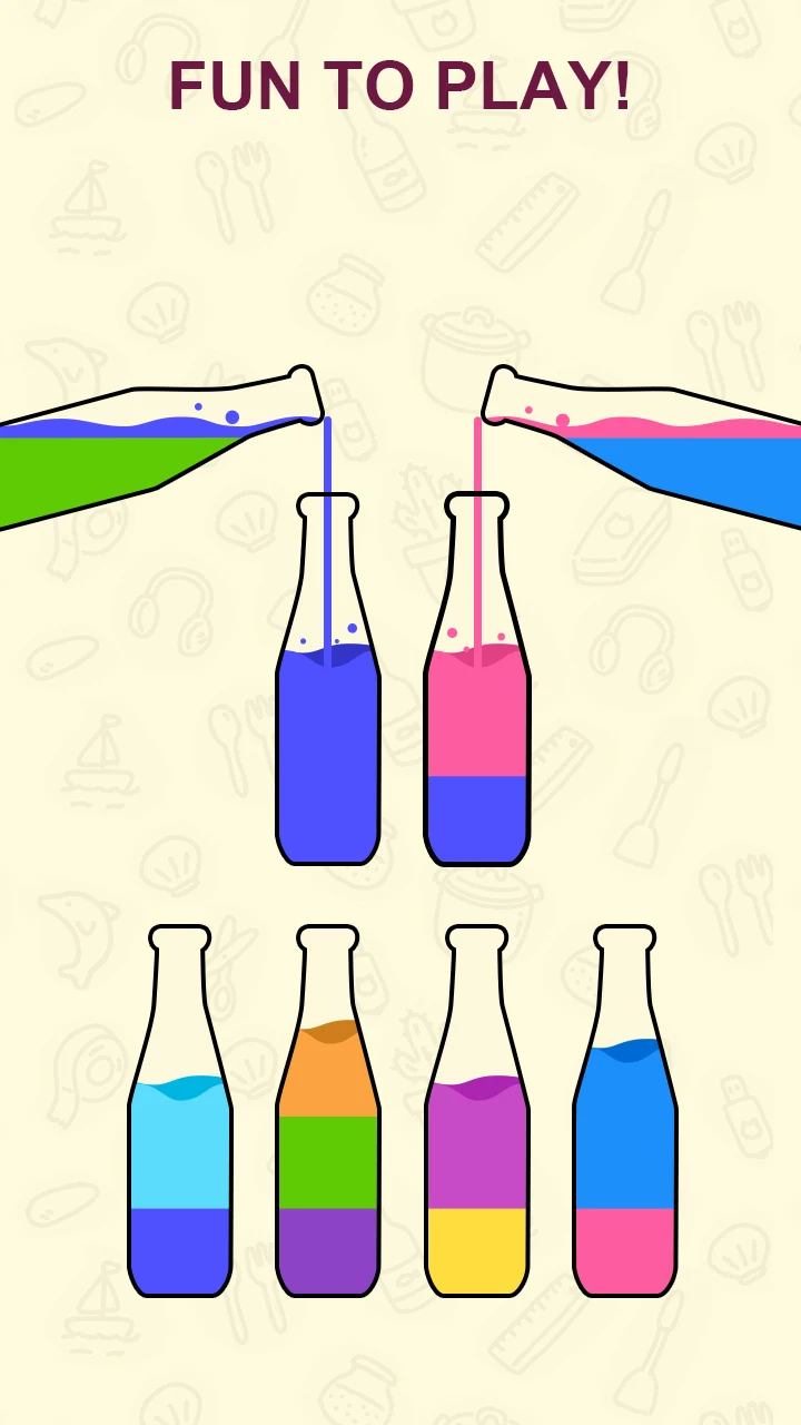 Sort Puzzle - Happy water screenshot