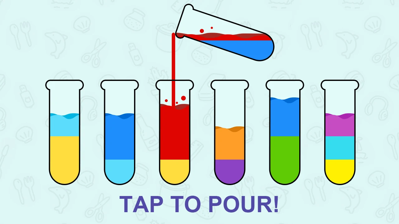 Sort Puzzle - Happy water screenshot