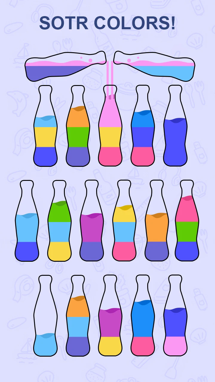 Sort Puzzle - Happy water screenshot